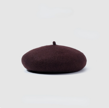 Wool Thick Beret Cap